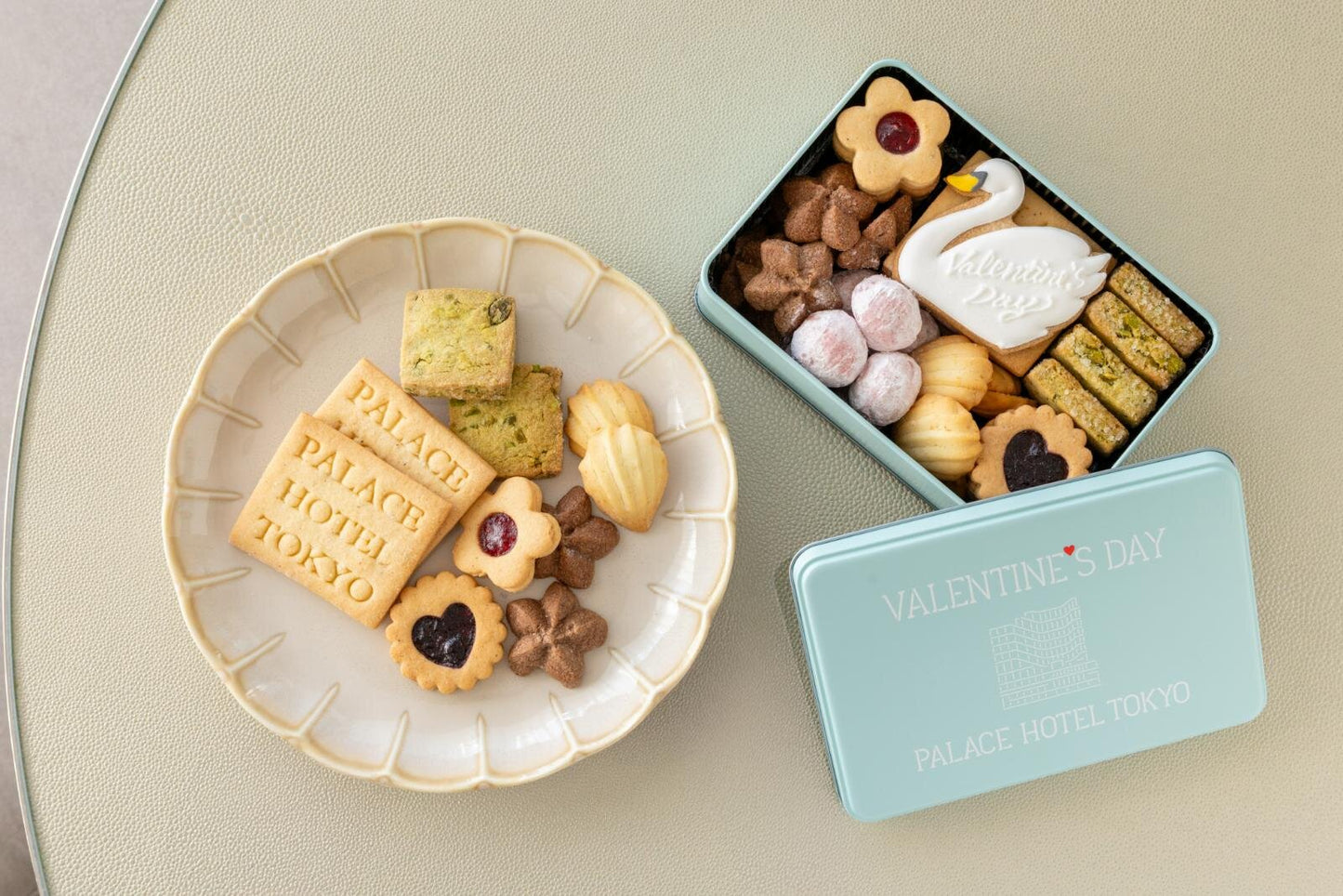 【預訂】【情人節限定】PALACE HOTEL TOKYO - 情人節限定餅乾鐵盒