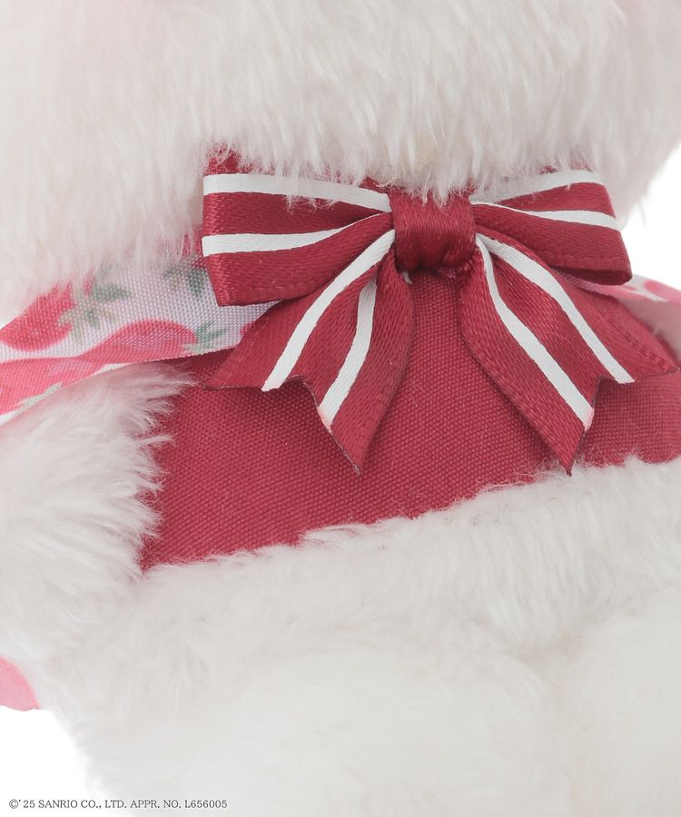 【現貨】MAISON DE FLEUR X いちご新聞 - 草莓新聞布甸狗狗吊飾