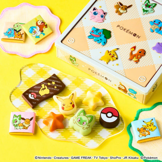 【預訂】【情人節限定】POKEMON - CHOCOLATE SET M 10件裝