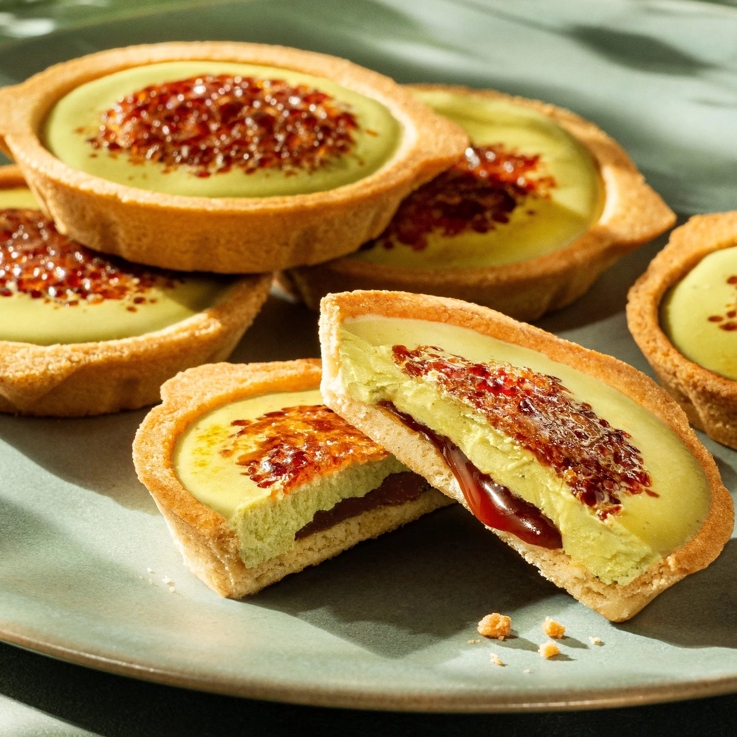 【預訂】BRULEE MERIZE - PISTACHIO BRULEE CREAM TARTE