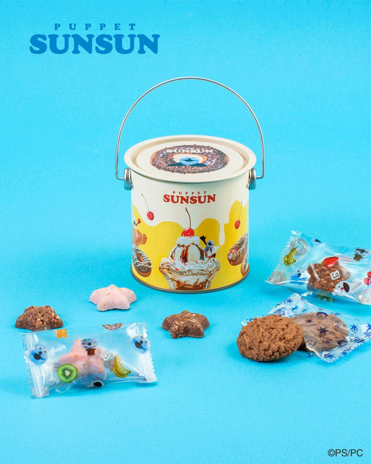 【預訂】【情人節限定】PUPPET SUN-SUN - 迷你顏料鐡盒7件裝