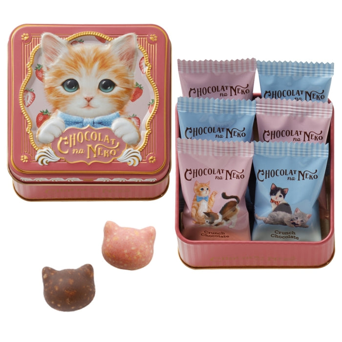 【預訂】【情人節限定】CHOCOLAT NA NEKO - RIN鐵盒 6件裝