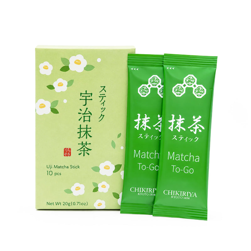 【預訂】CHIKIRIYA - 宇治抹茶隨身棒 10件裝（20G） - 圖2