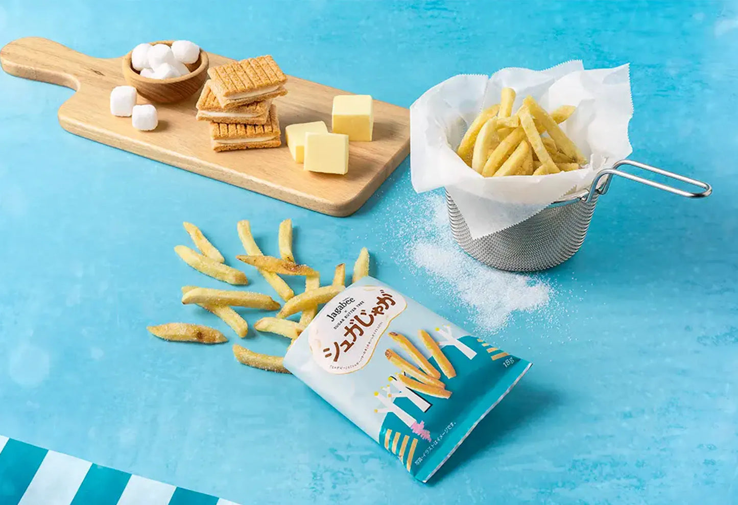 【預訂】SUGAR BUTTER TREE X JAGABEE - 糖霜薯條6袋入
