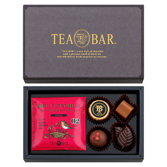 【預訂】【情人節限定】TEA BAR - 綜合茶味朱古力7件裝