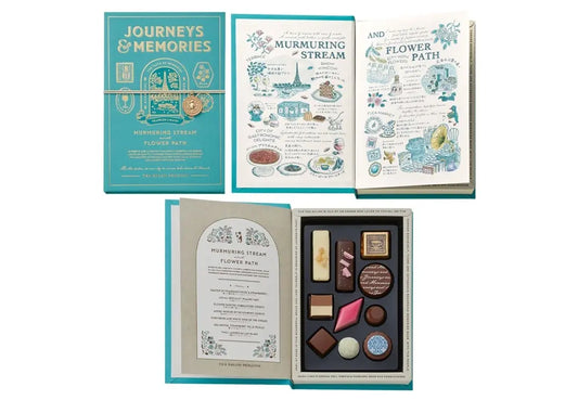 【預訂】【情人節限定】喫茶ペンギン TEA SALON PENGUIN - DIARY1溪流與花徑10件裝
