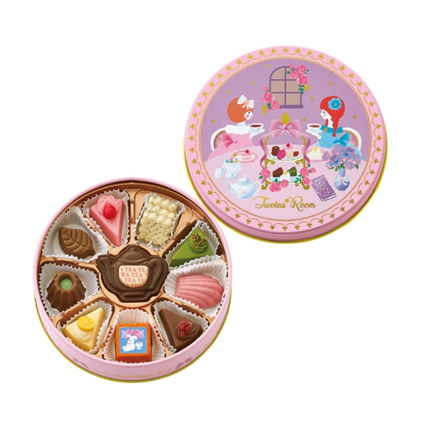 【預訂】【情人節限定】TWOTEA ROOM - 二人甜蜜下午茶鐡盒