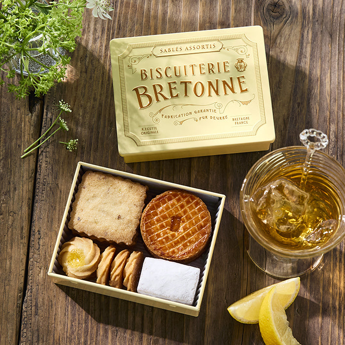 【預訂】BRETONNE BISCUITERIE - 檸檬餅乾鐵盒13個入