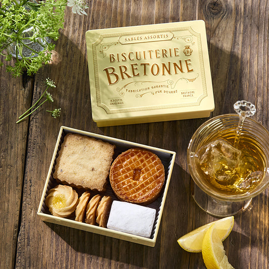 【預訂】BRETONNE BISCUITERIE - 檸檬餅乾鐵盒13個入