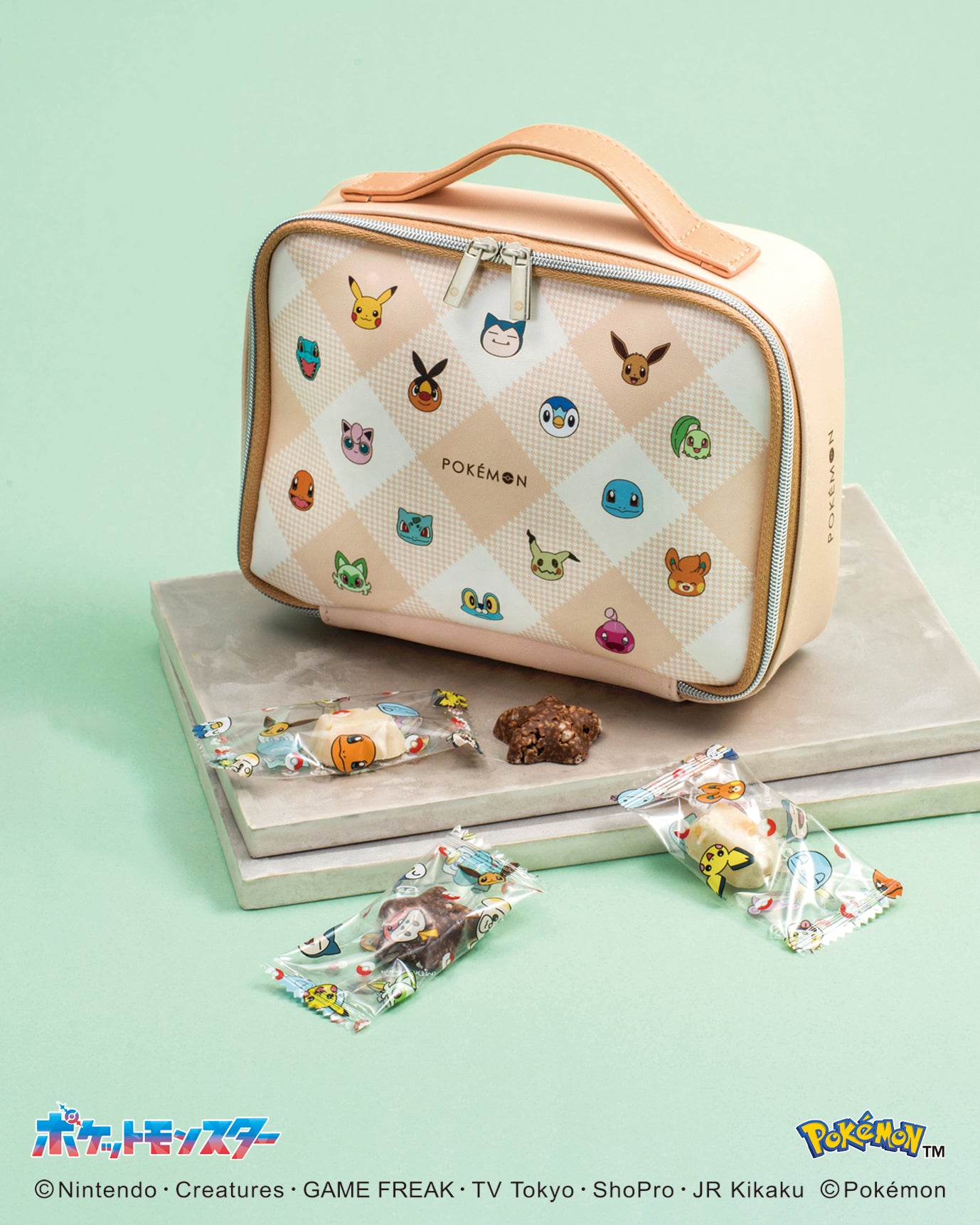 【預訂】【情人節限定】POKEMON - 化妝袋