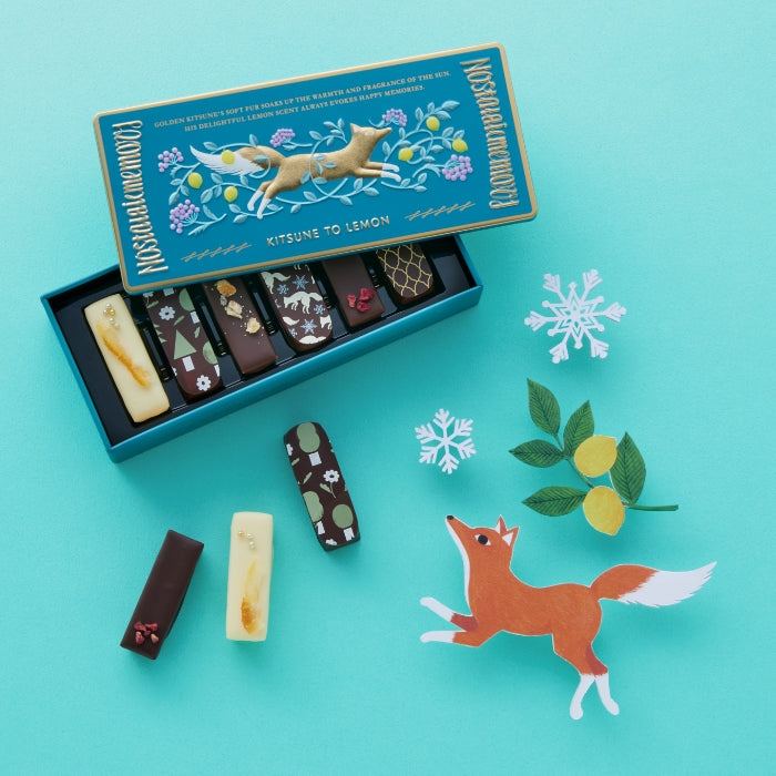【預訂】【情人節限定】KITSUNE TO LEMON - 狐狸的懷舊記憶 6件裝