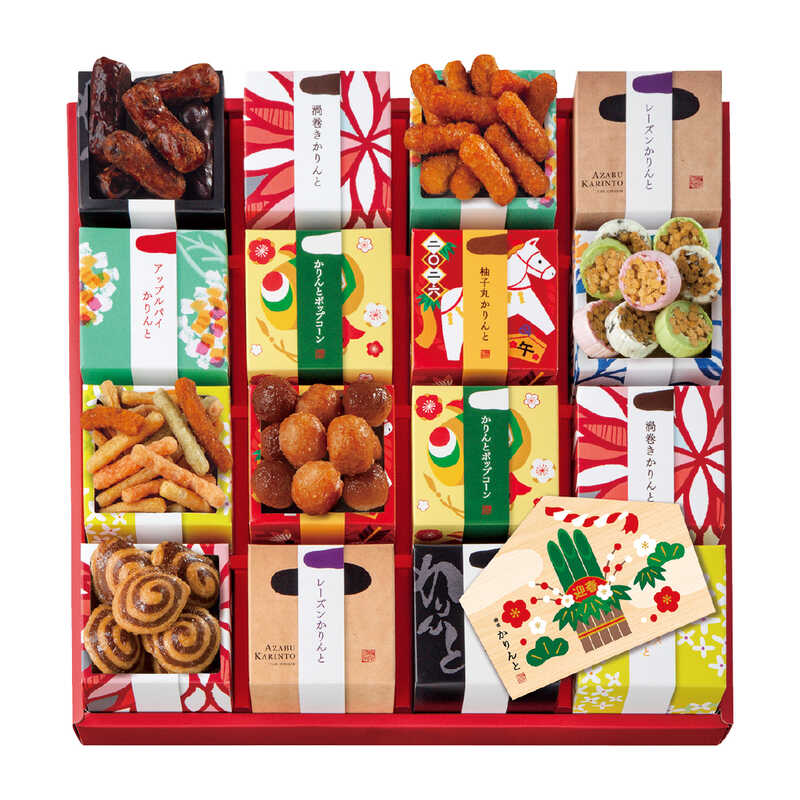 【預訂】【新年限定】 麻布かりんとAZABUKARINTO - 冬季限定 綜合禮盒