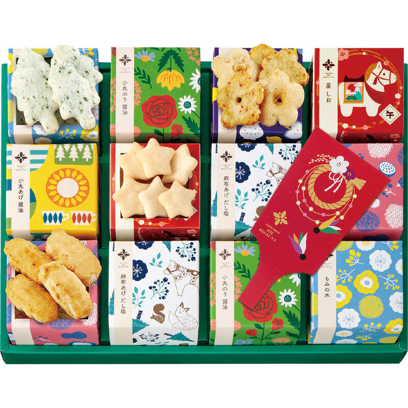 【預訂】【新年限定】麻布十番 AGEMOCHI YA  - 冬季限定 綜合米餅禮盒