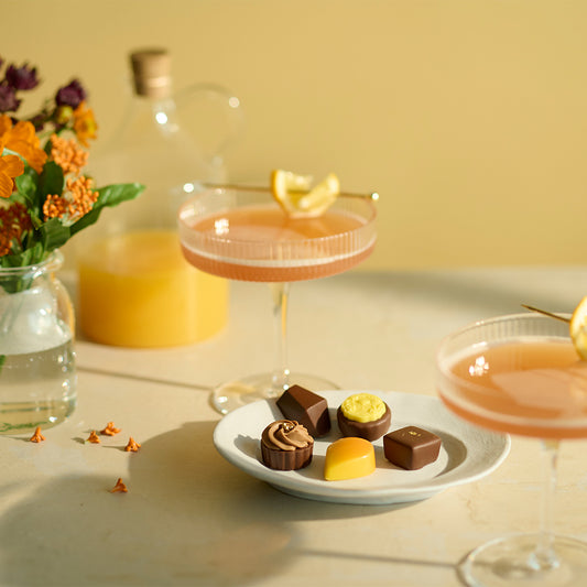 【預訂】【情人節限定】HANA TO SAKE TO CHOCOLATE - 滿月熟睡的貓禮盒7件裝