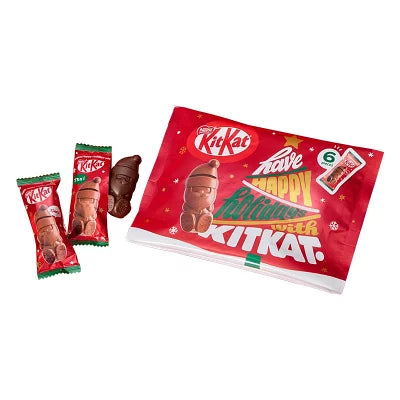 【現貨】【聖誕節限定】KITKAT - 聖誕老人朱古力6件裝